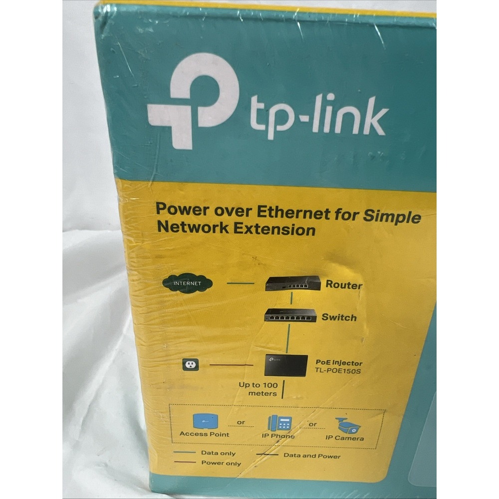 TP-Link Gigabit Power Over Ethernet PoE Injector‎ Adapter TL-PoE150S Networking - Picture 7 of 10